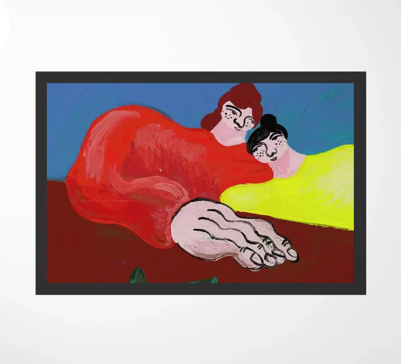 Datenight doormat by Nudes and Croissants