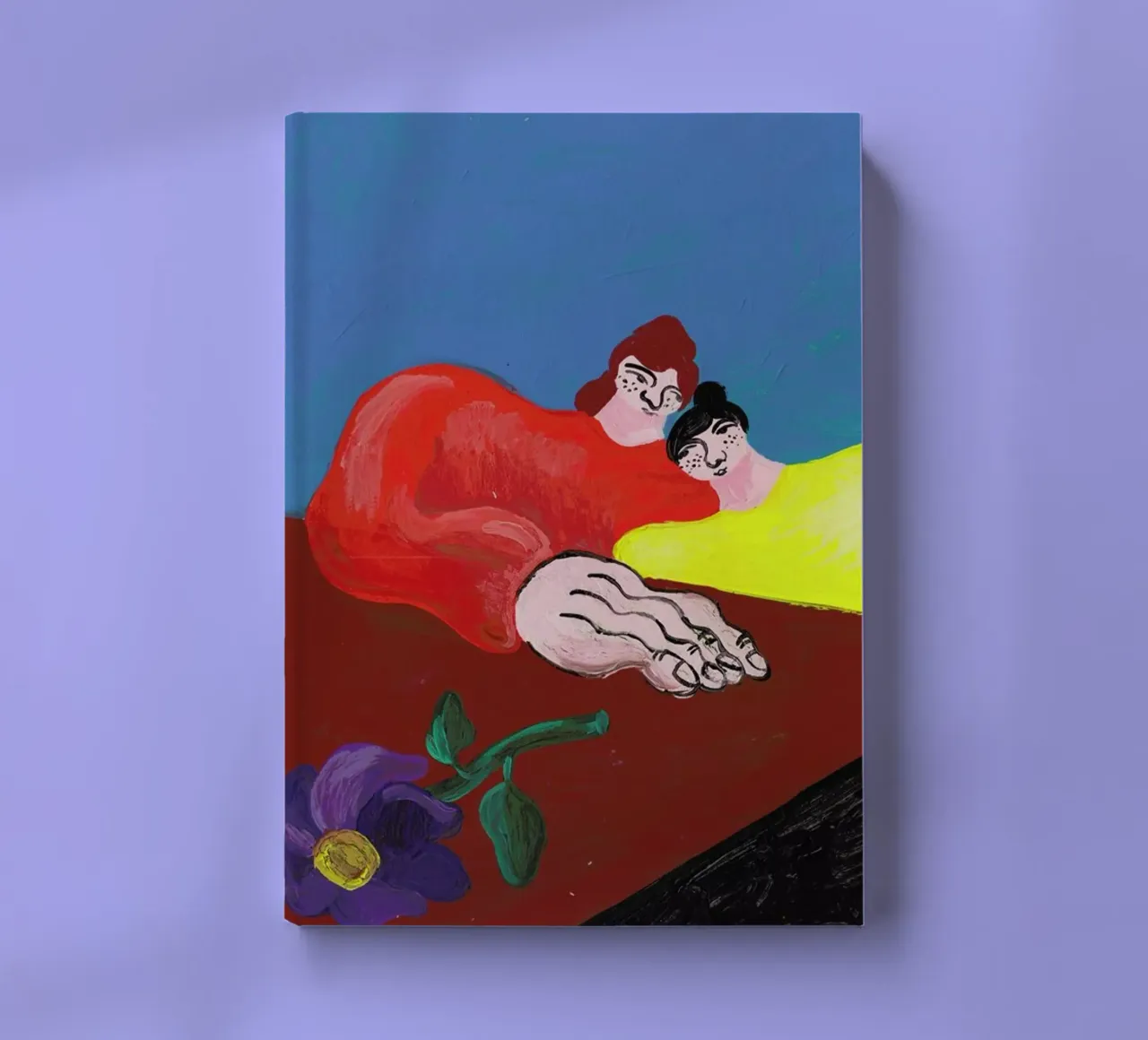 Datenight notebook by Nudes and Croissants