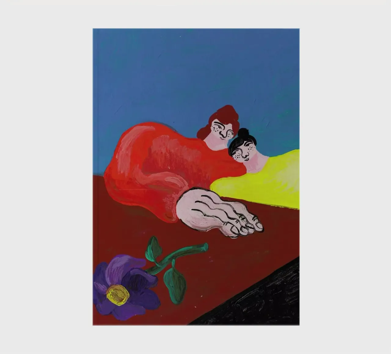 Datenight notebook by Nudes and Croissants