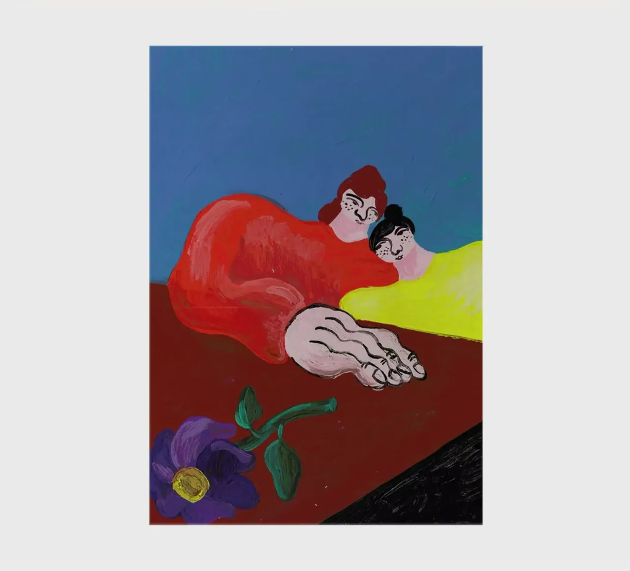 Datenight notebook by Nudes and Croissants