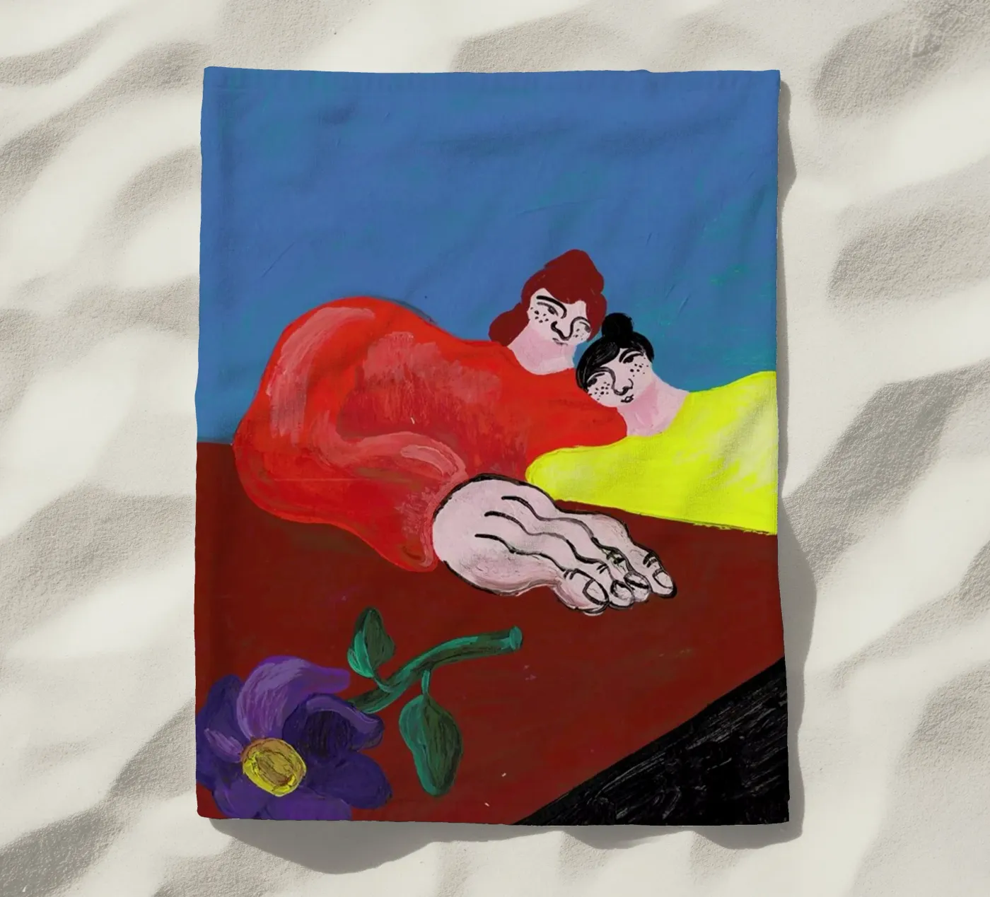 Datenight telo mare da Nudes and Croissants