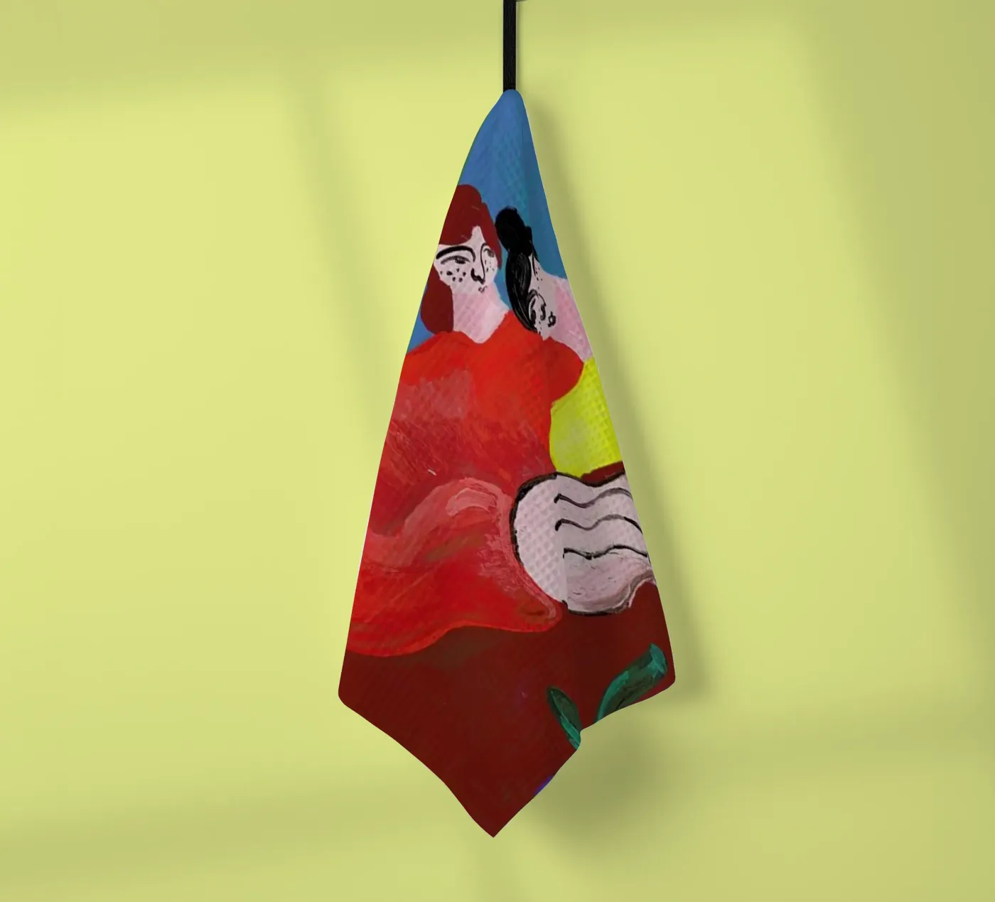 Datenight torchon de Nudes and Croissants