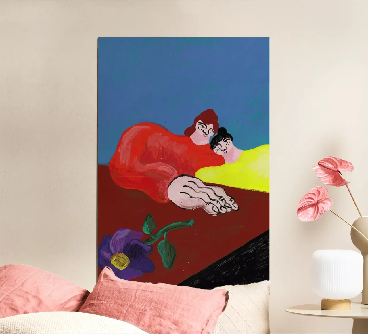 Datenight poster da Nudes and Croissants