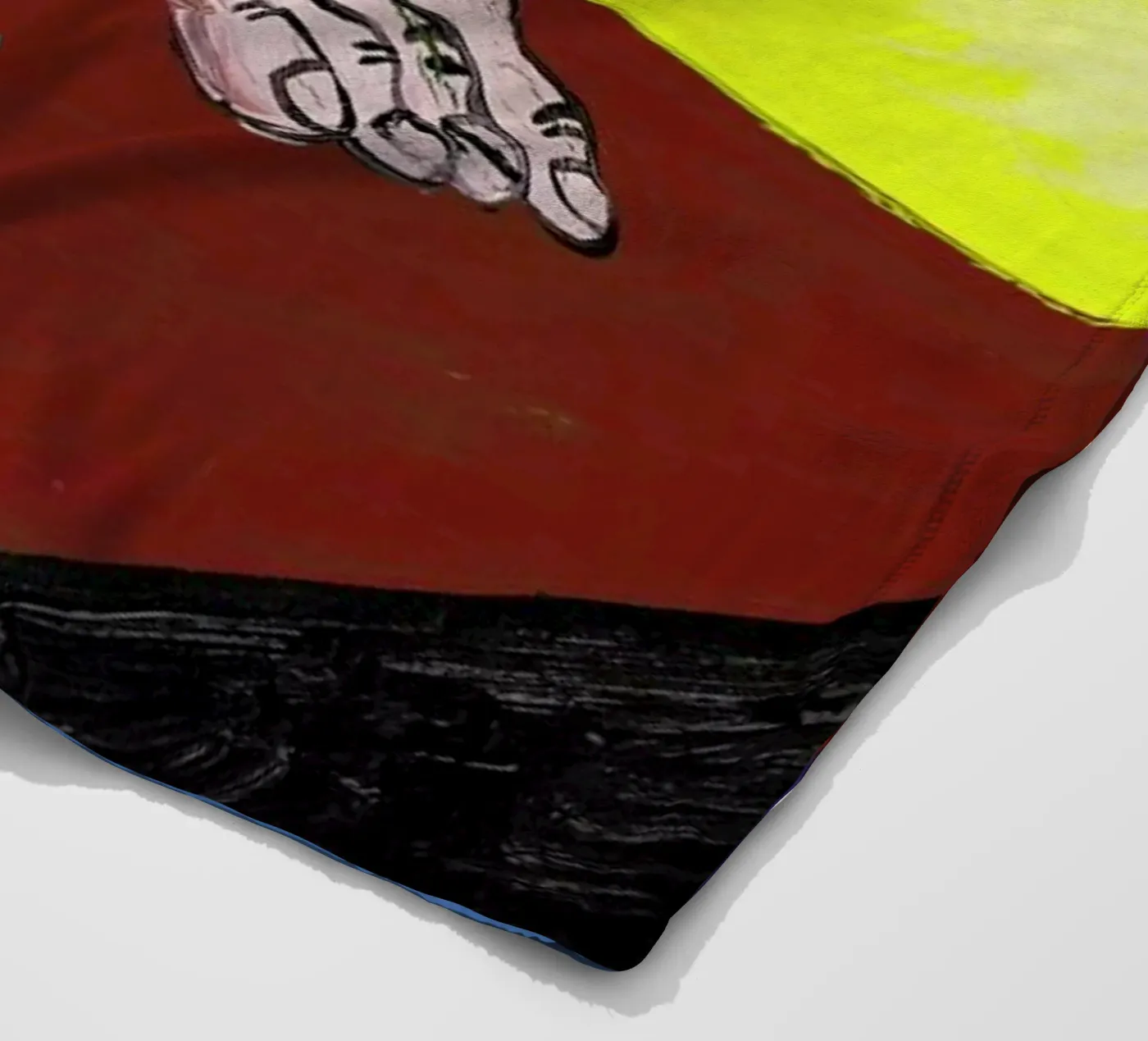 Datenight fleece blanket by Nudes and Croissants