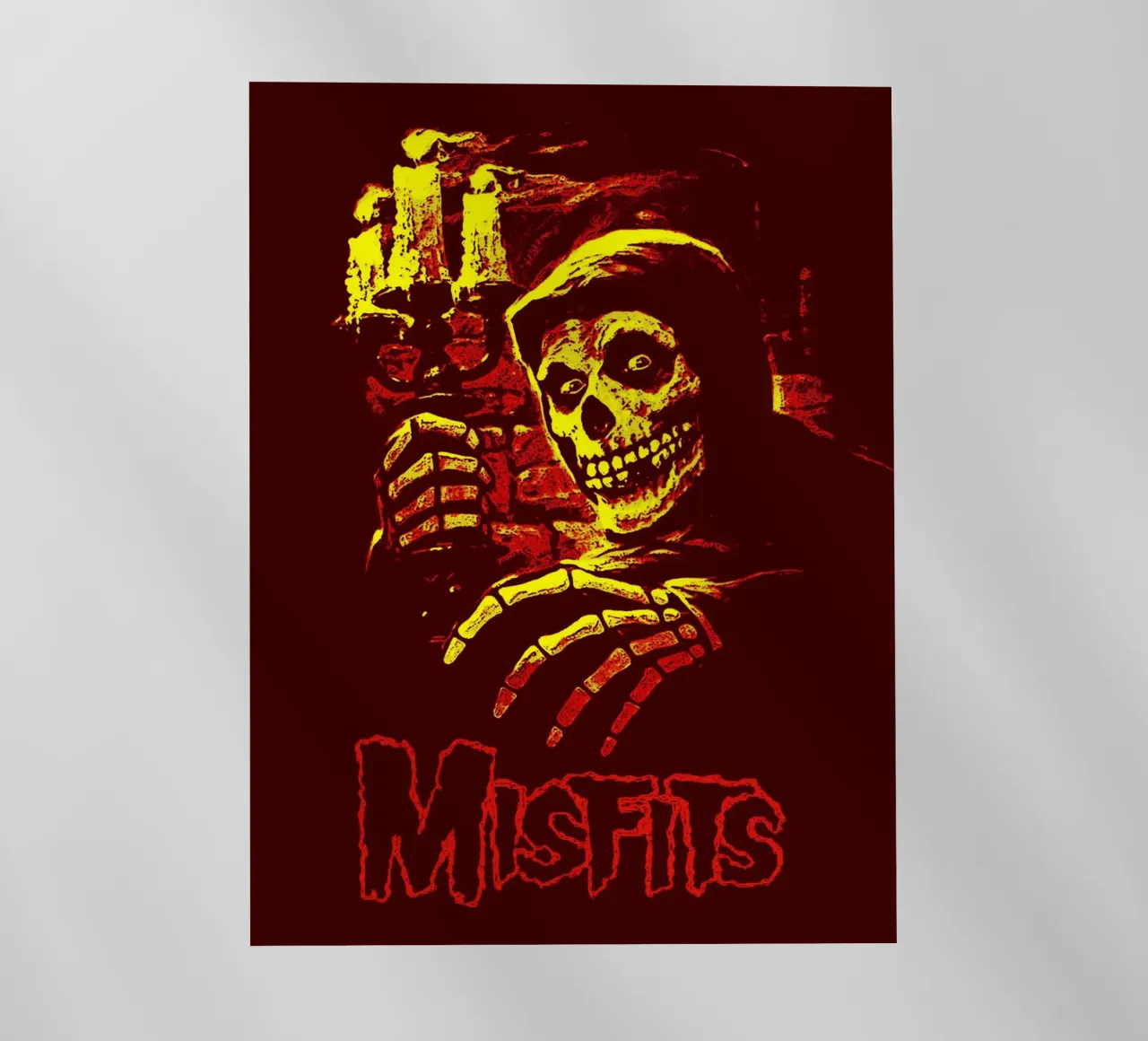Misfits Band Art backlit film by vanhesling
