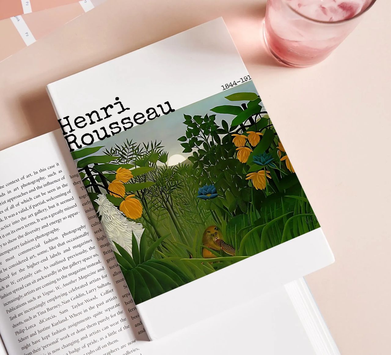 The Repast of the Lion by Henri Rousseau notebook by tokovictory