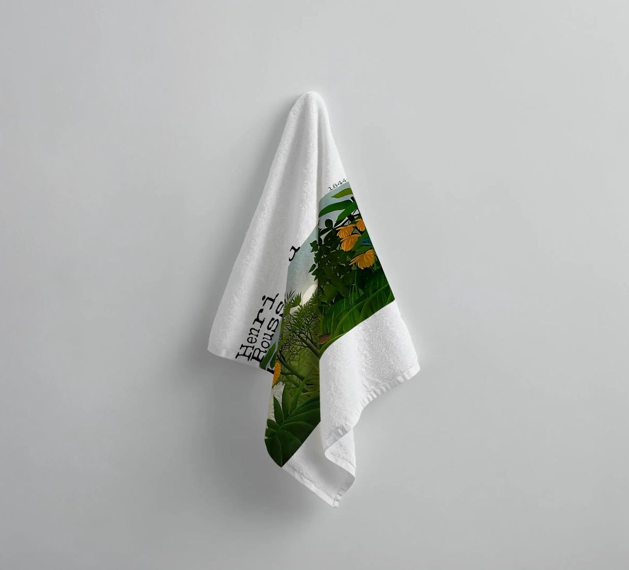 The Repast of the Lion by Henri Rousseau towel by tokovictory