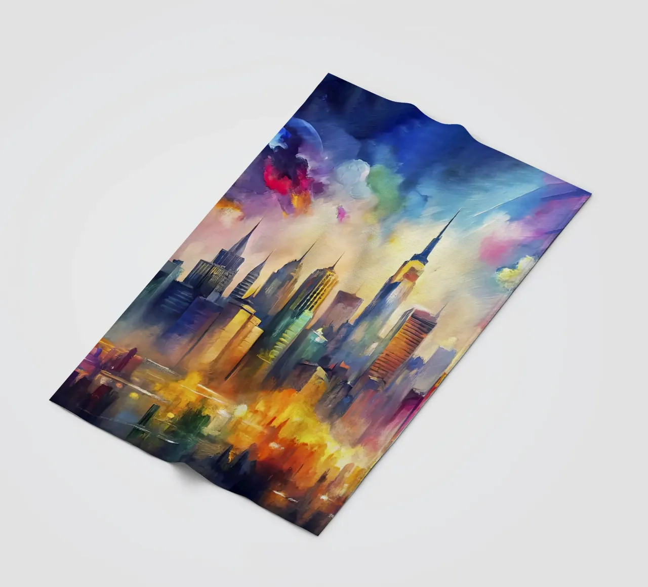 New York USA coperta in pile da 🎨 Point and Art