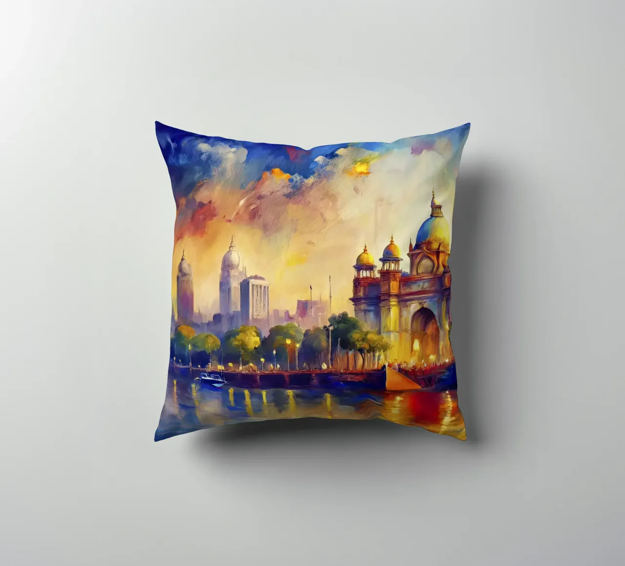 Mumbai cuscino da 🎨 Point and Art