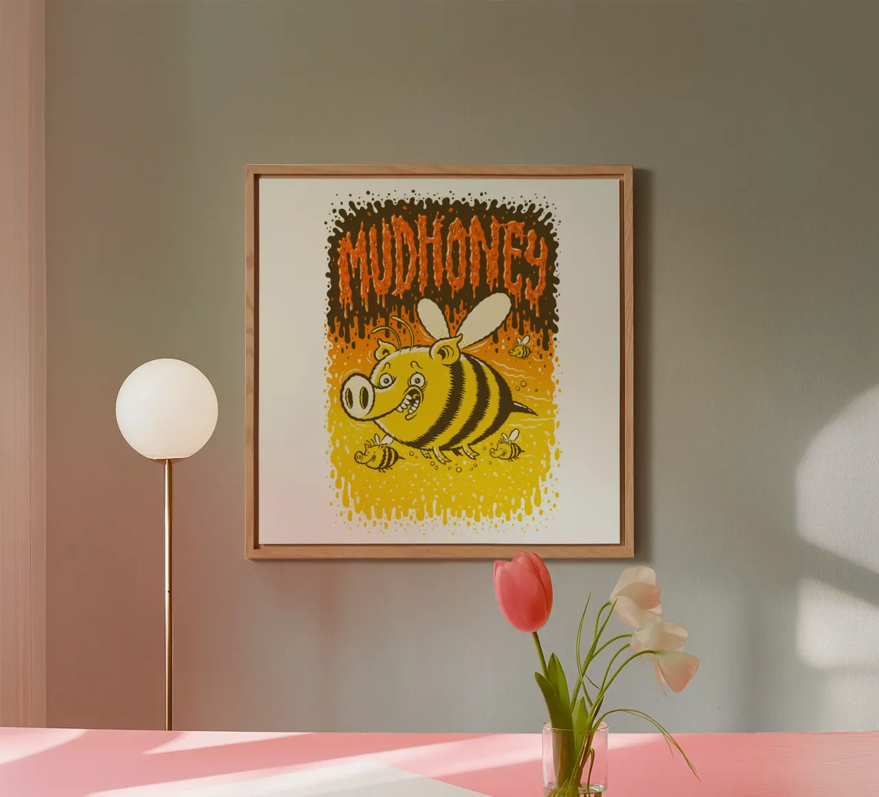 Mudhoney alluminio dibond da aylaholic