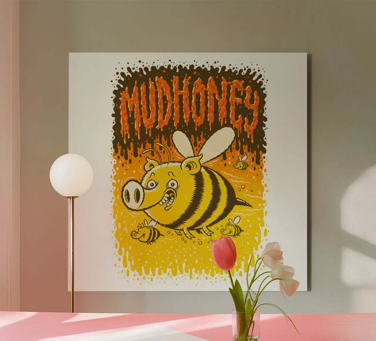 Mudhoney alluminio dibond da aylaholic