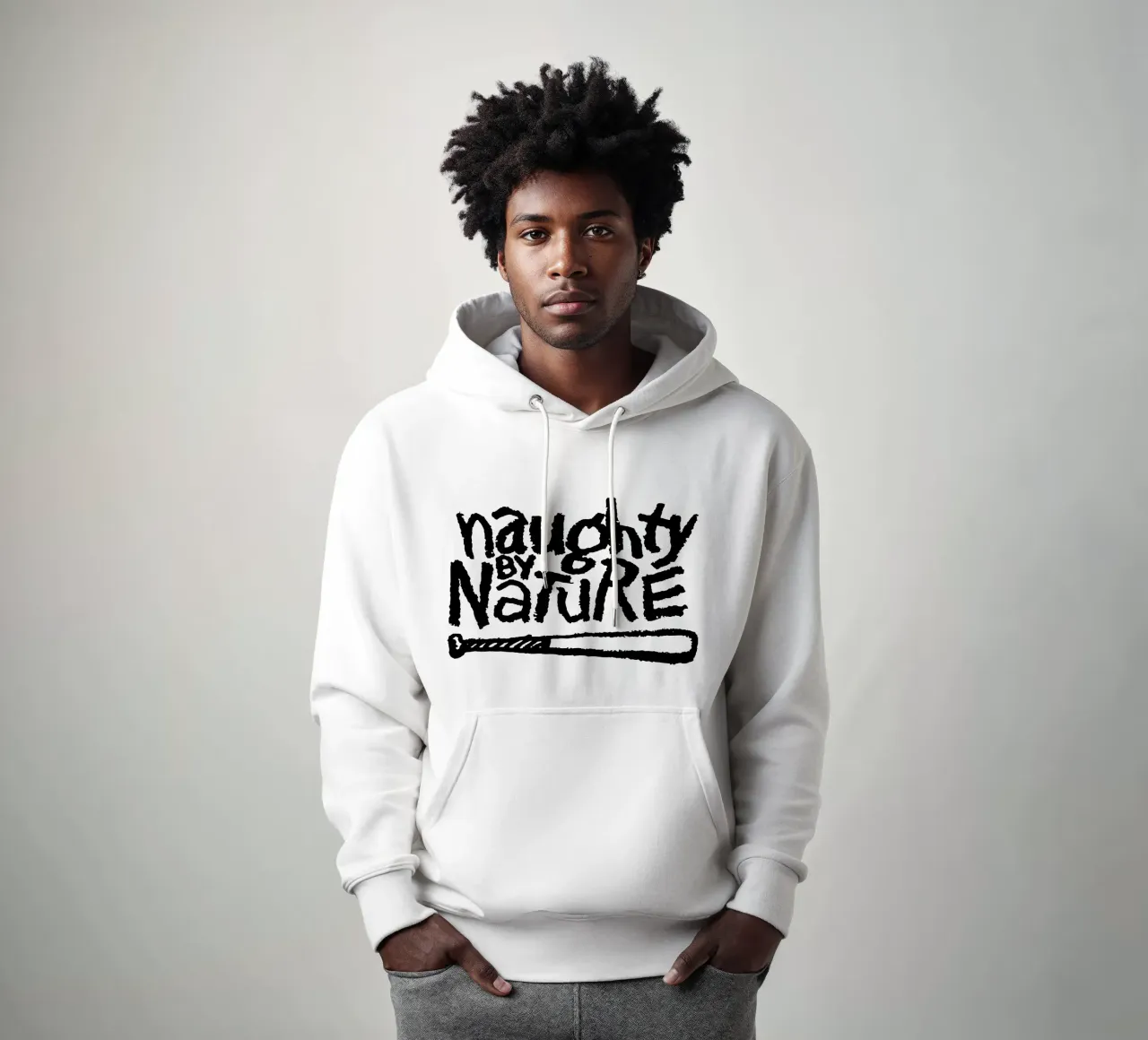 Naughty by Nature felpa con cappuccio da aylaholic