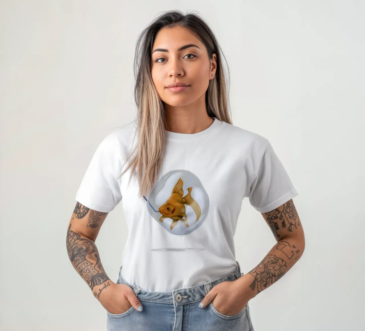 A breath of fresh air (Wordless) t-shirt da Rob Art | Illustration