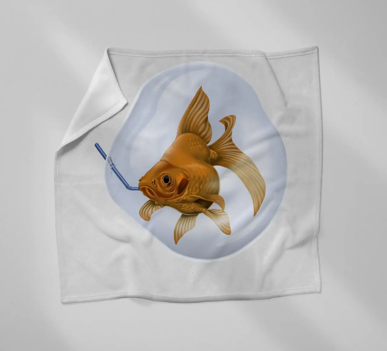 A breath of fresh air (Wordless) coperta in pile da Rob Art | Illustration