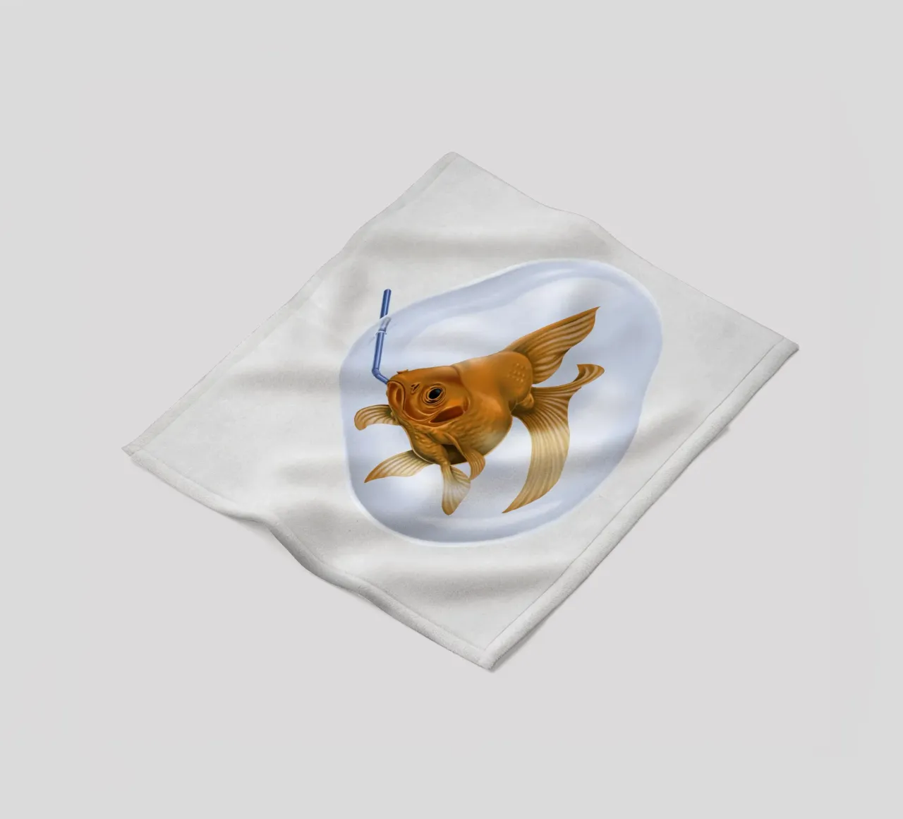 A breath of fresh air (Wordless) coperta in pile da Rob Art | Illustration