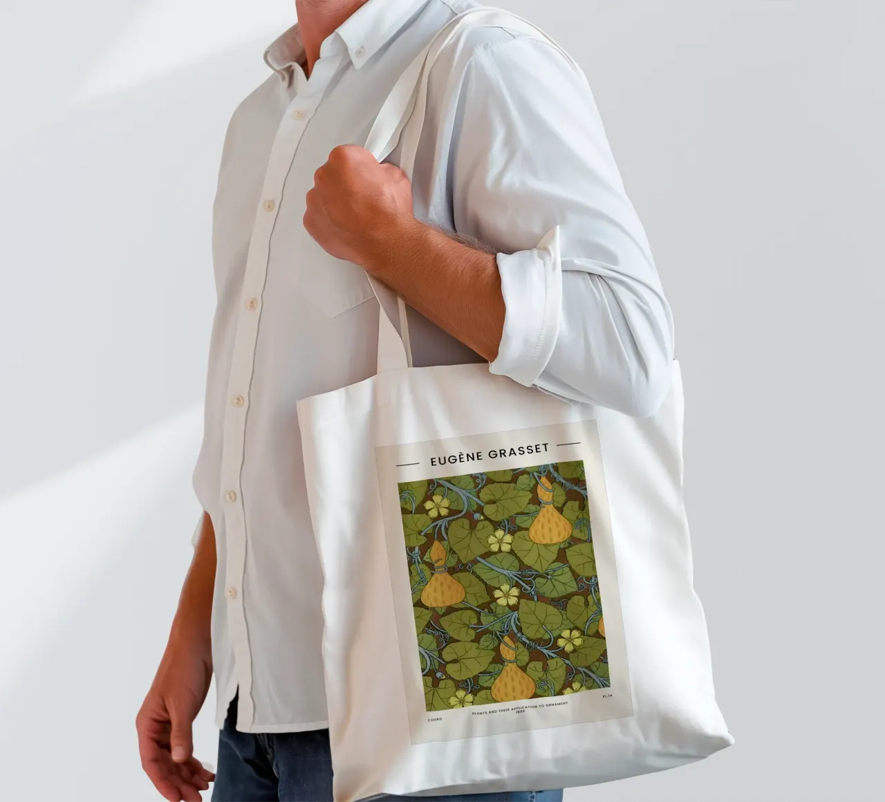 Grasset - Courd II borsa in juta da Vintage by JUNIQE