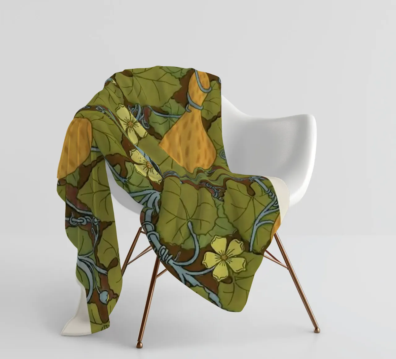 Grasset - Courd II coperta in pile da Vintage by JUNIQE
