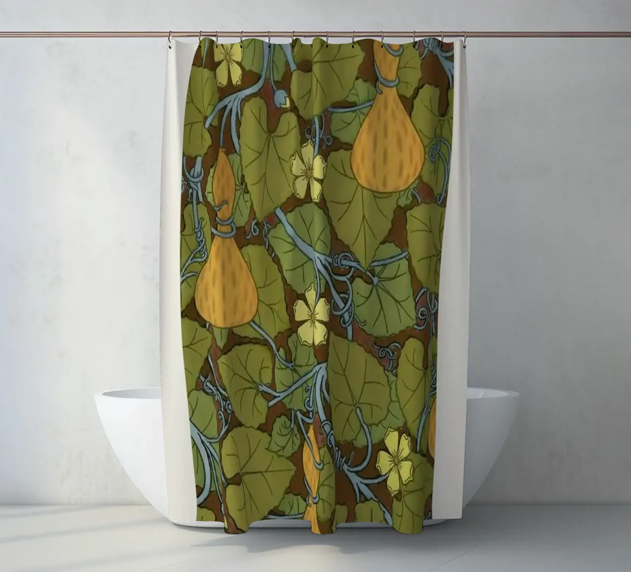 Grasset - Courd II tenda da doccia da Vintage by JUNIQE