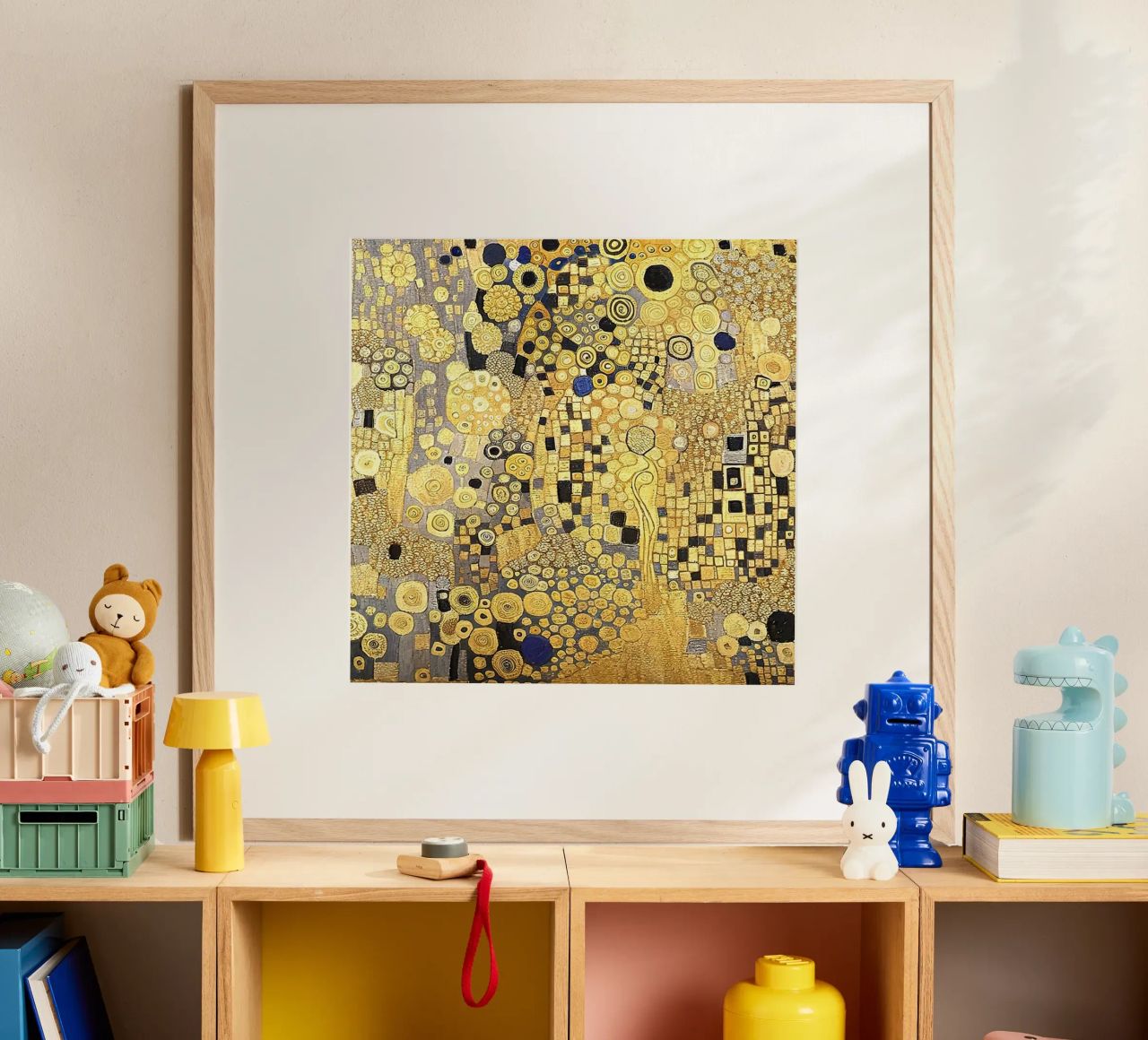 Gustav Flower Garden poster by Mr.Jaloni