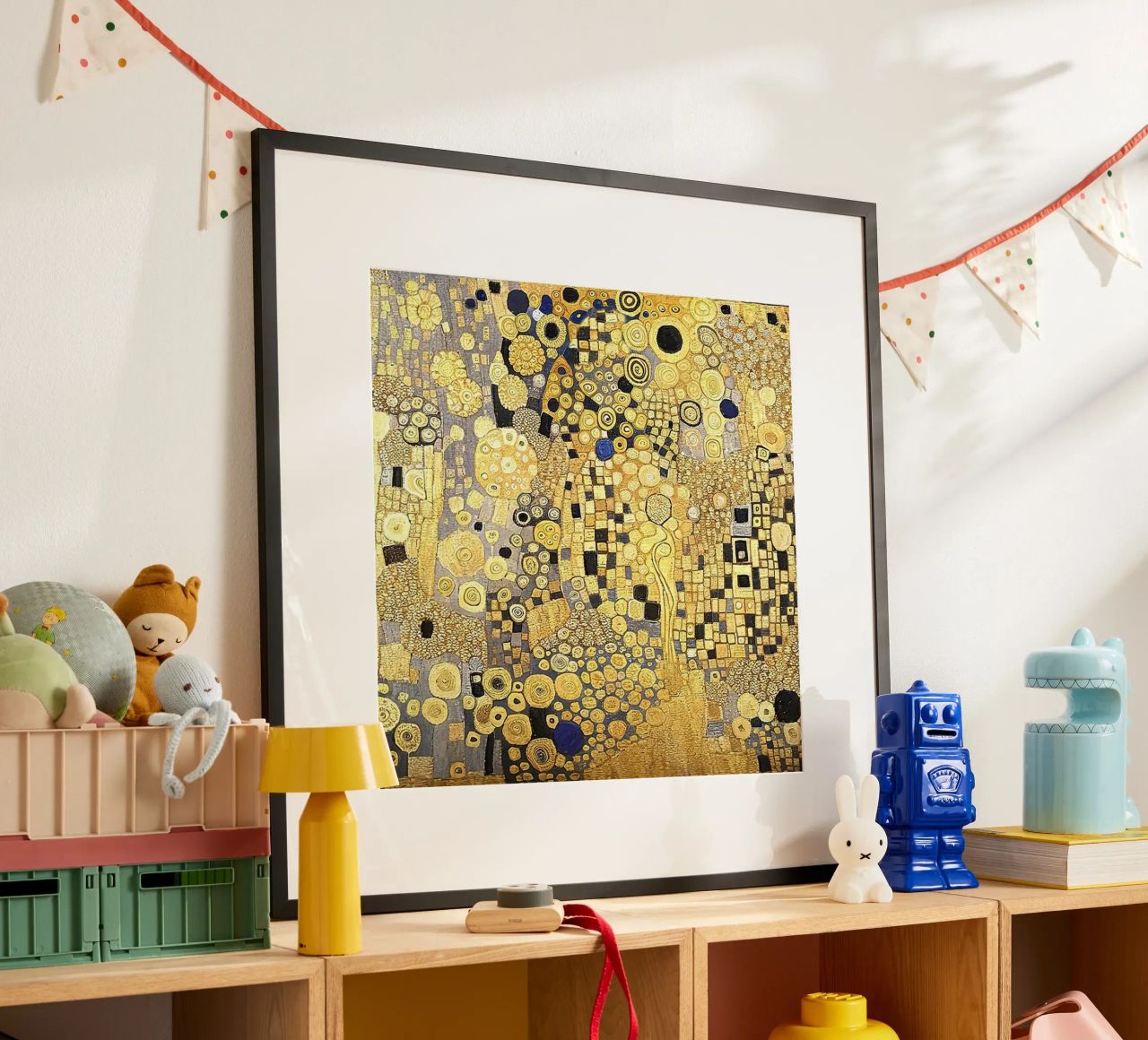Gustav Flower Garden poster by Mr.Jaloni