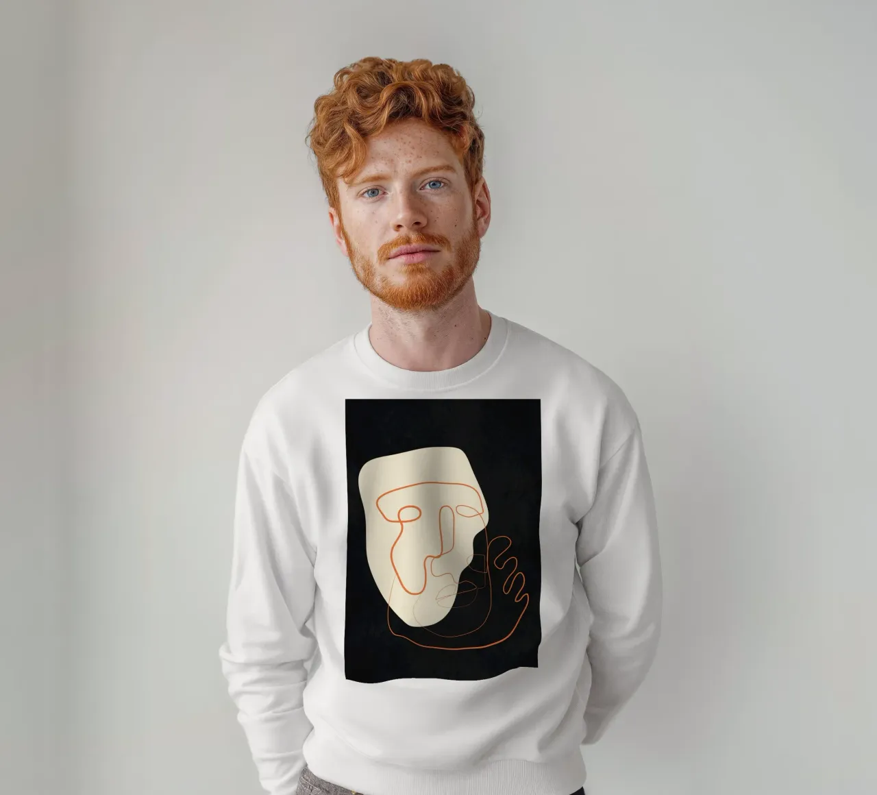 Abstract Portrait 2 felpa da cityart