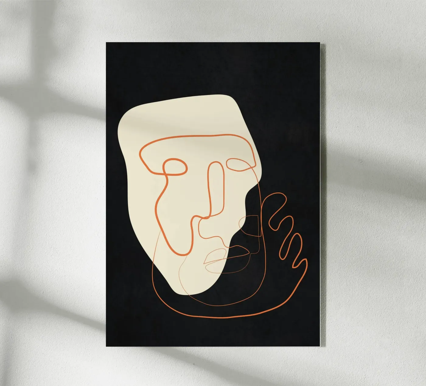 Abstract Portrait 2 plexiglass da cityart