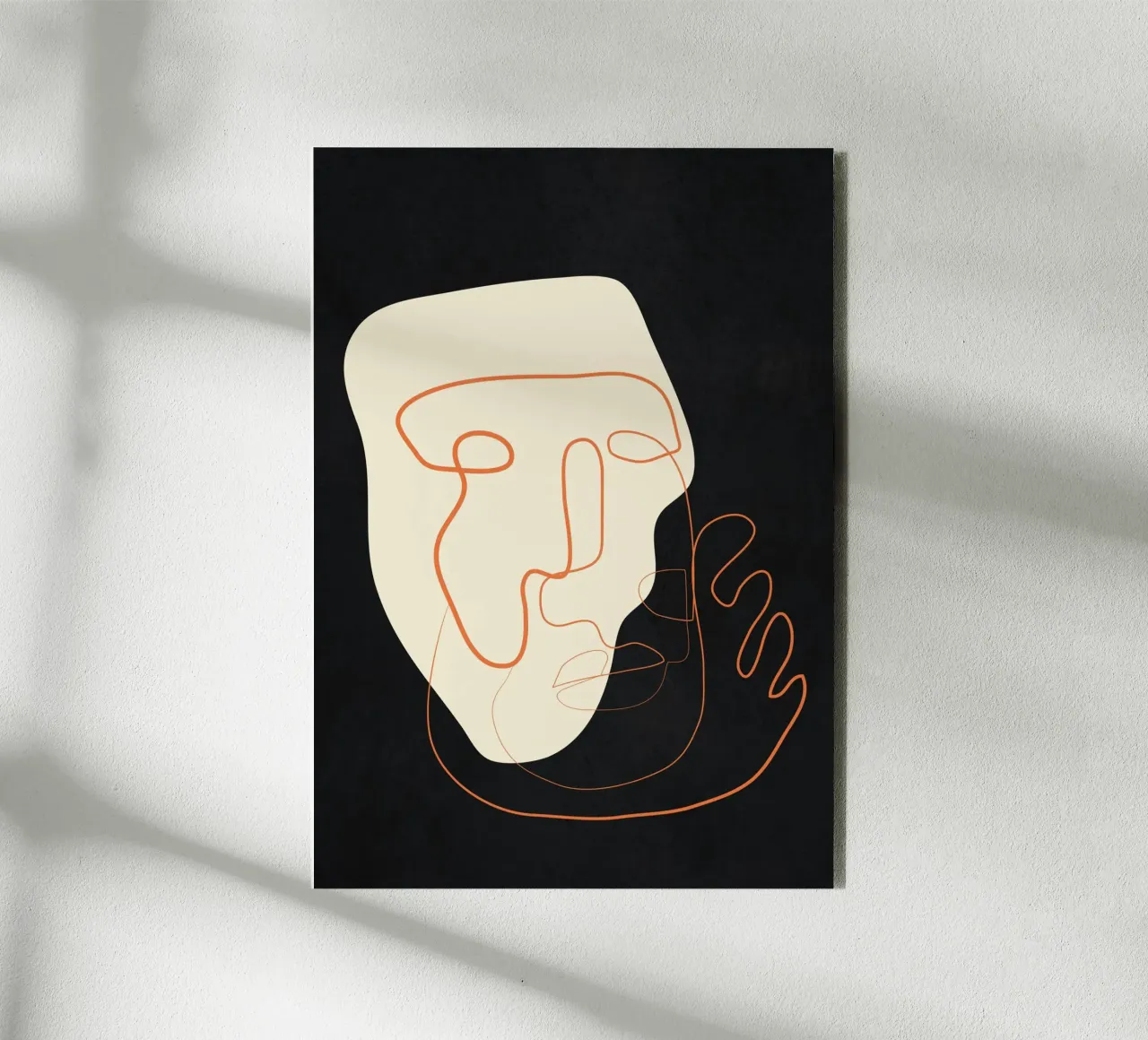 Abstract Portrait 2 alluminio dibond da cityart