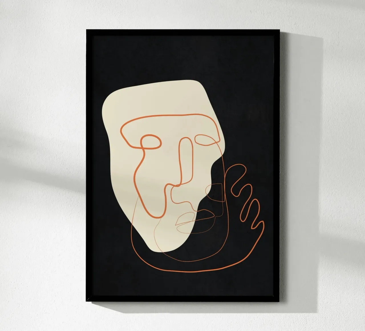Abstract Portrait 2 carta hahnemühle da cityart