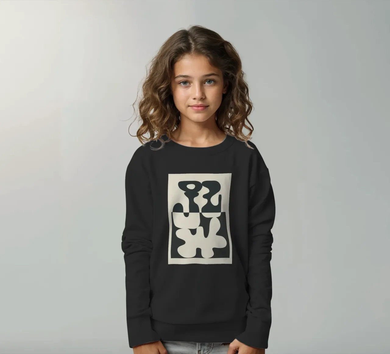 Duality in Motion 1 felpa bambino da cityart