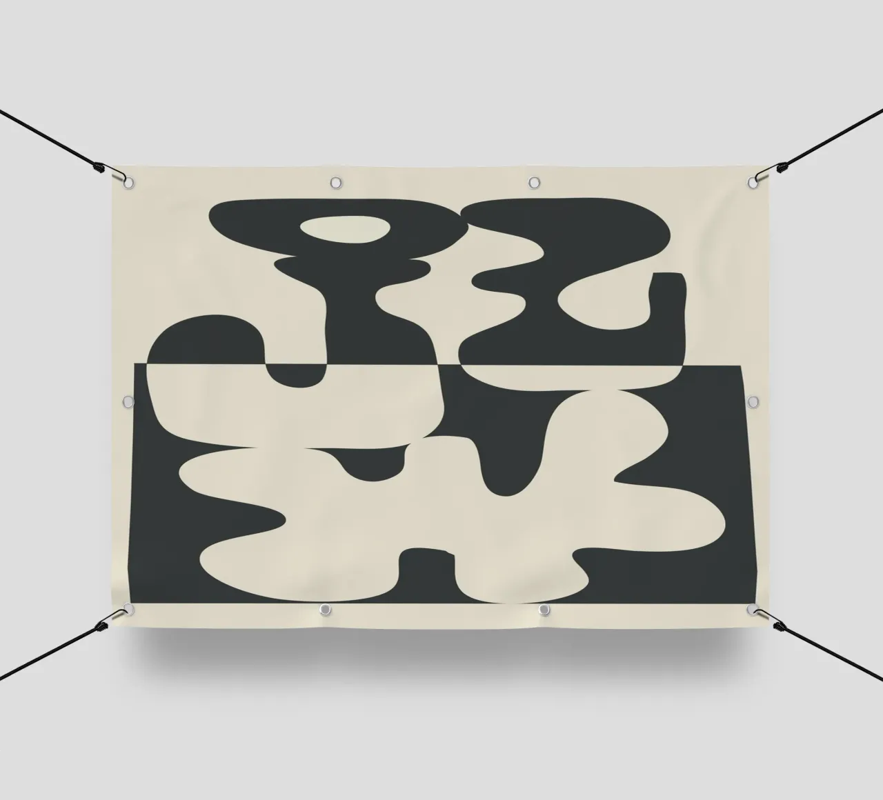 Duality in Motion 1 telo in pvc da cityart