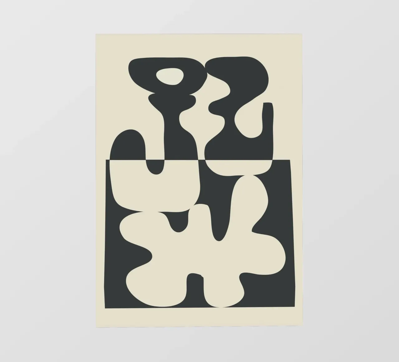 Duality in Motion 1 telo in pvc da cityart