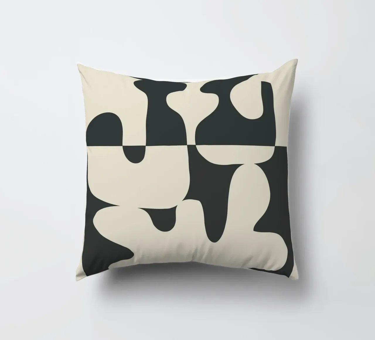 Duality in Motion 1 decorative cushion by cityart