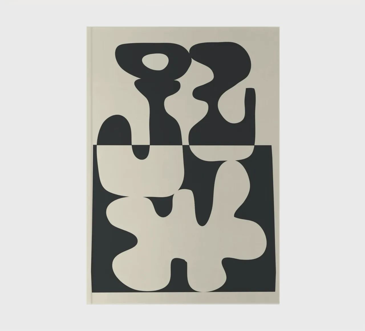 Duality in Motion 1 notebook by cityart