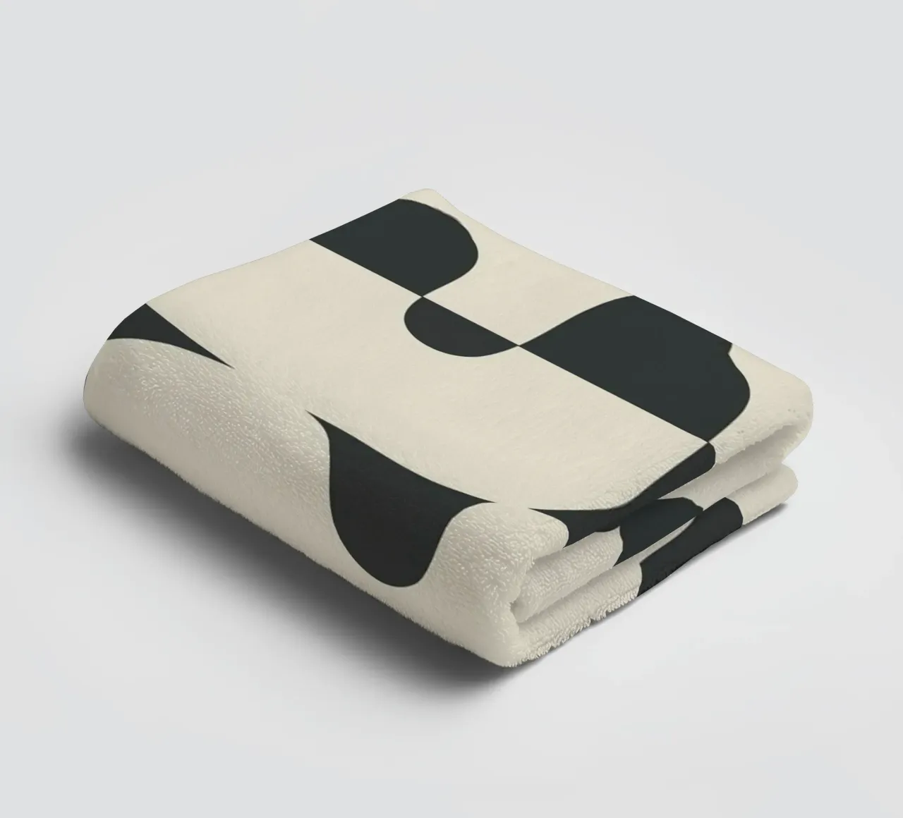 Duality in Motion 1 asciugamano da bagno da cityart