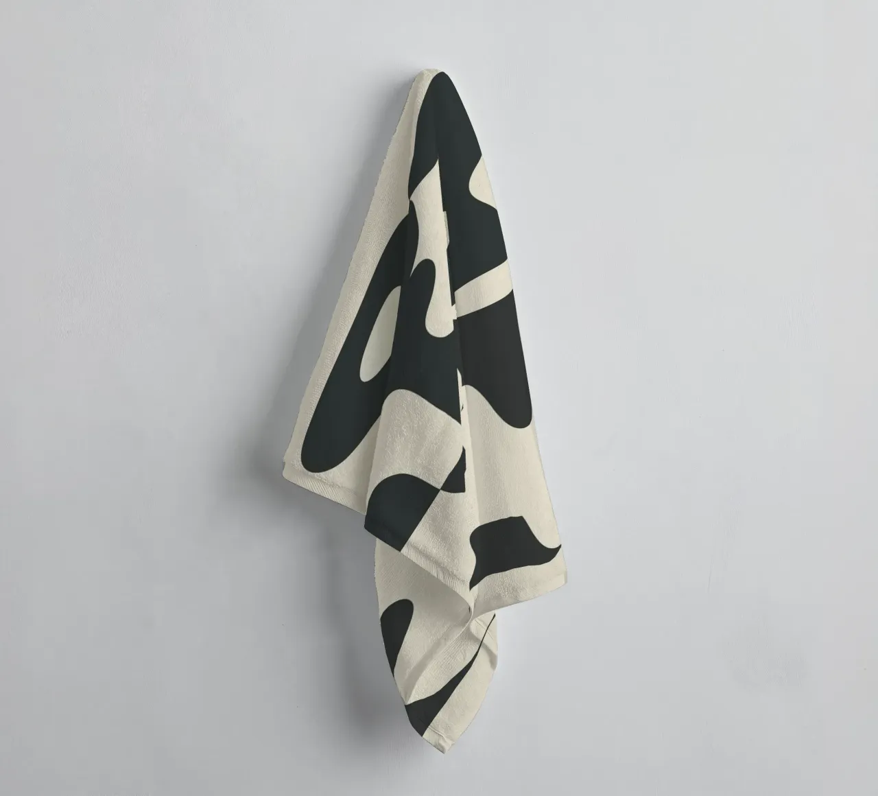 Duality in Motion 1 asciugamano da bagno da cityart