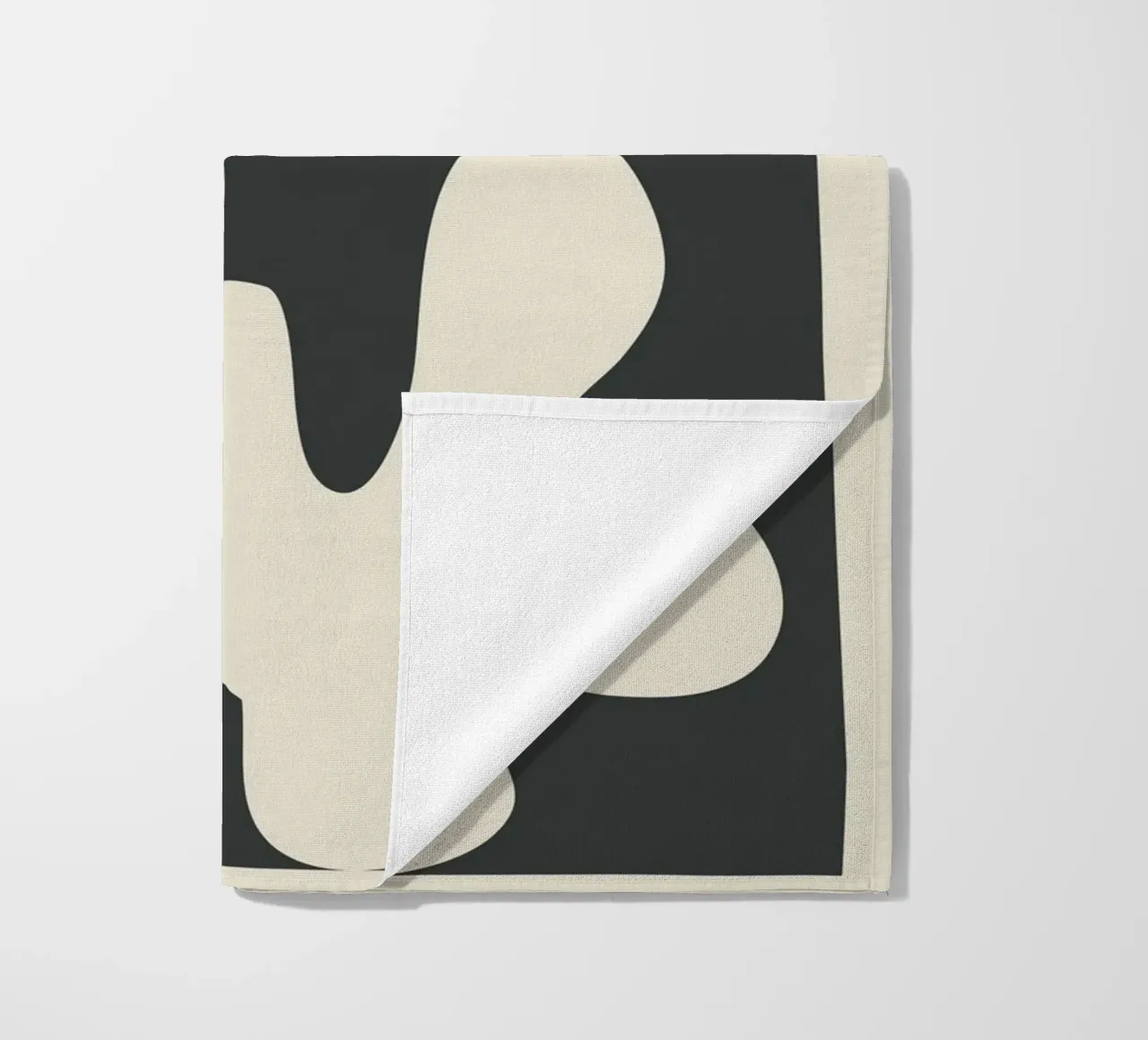 Duality in Motion 1 beach towel by cityart