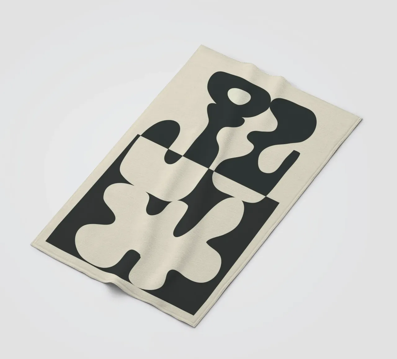 Duality in Motion 1 coperta in pile da cityart