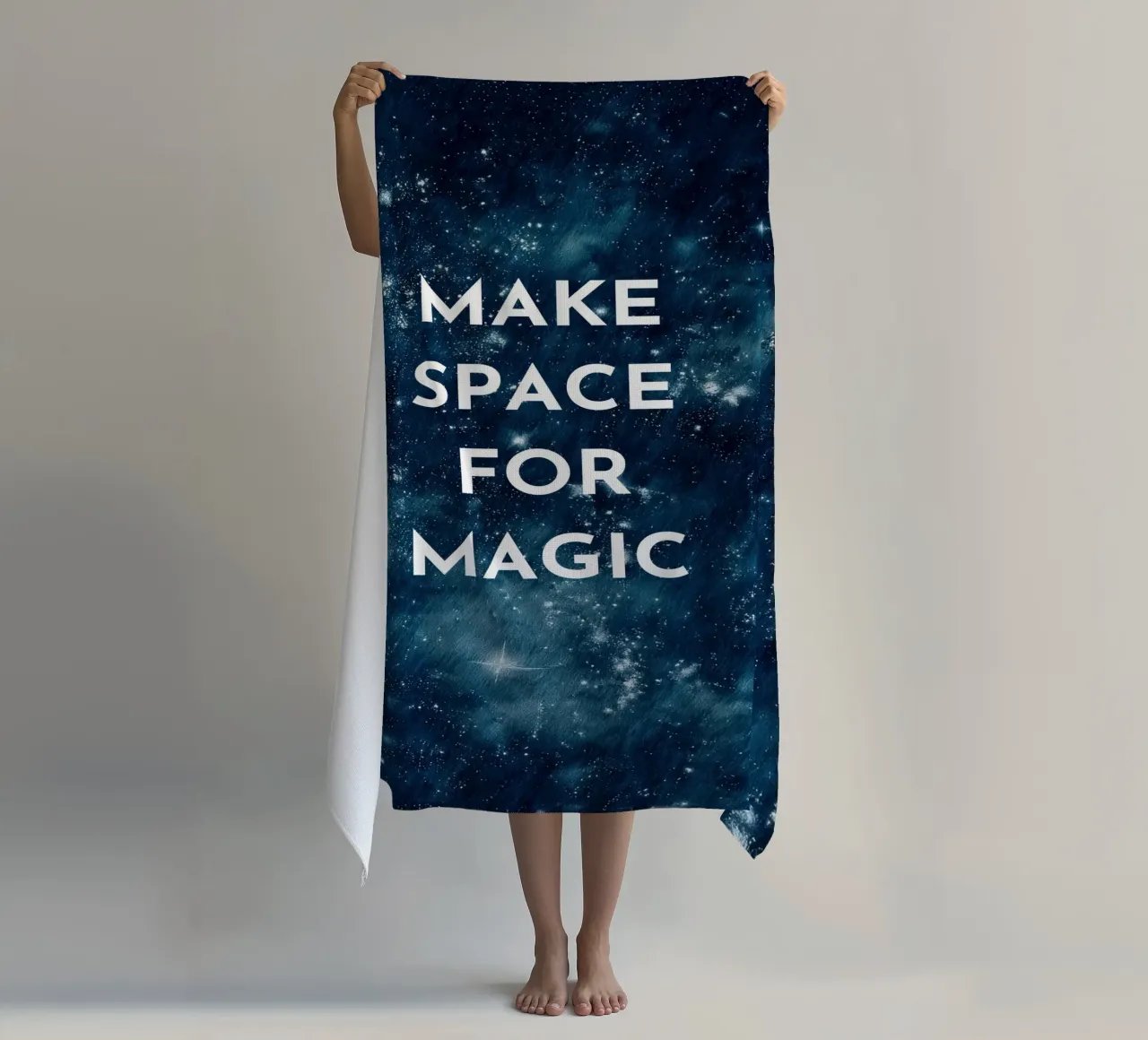 Make Space for Magic telo mare da Words by Niki