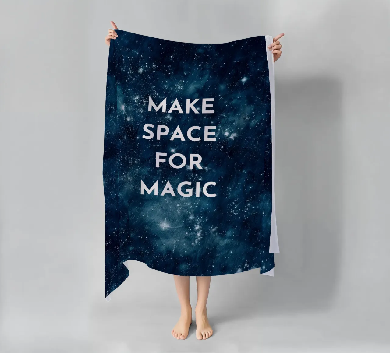 Make Space for Magic telo mare da Words by Niki