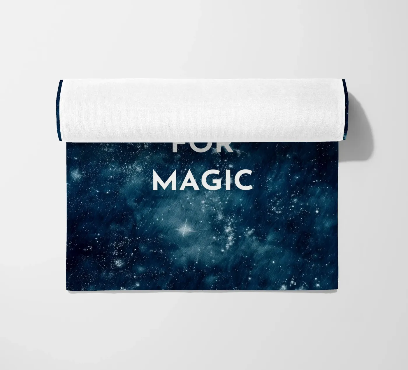 Fate spazio alla magia telo mare da Words by Niki