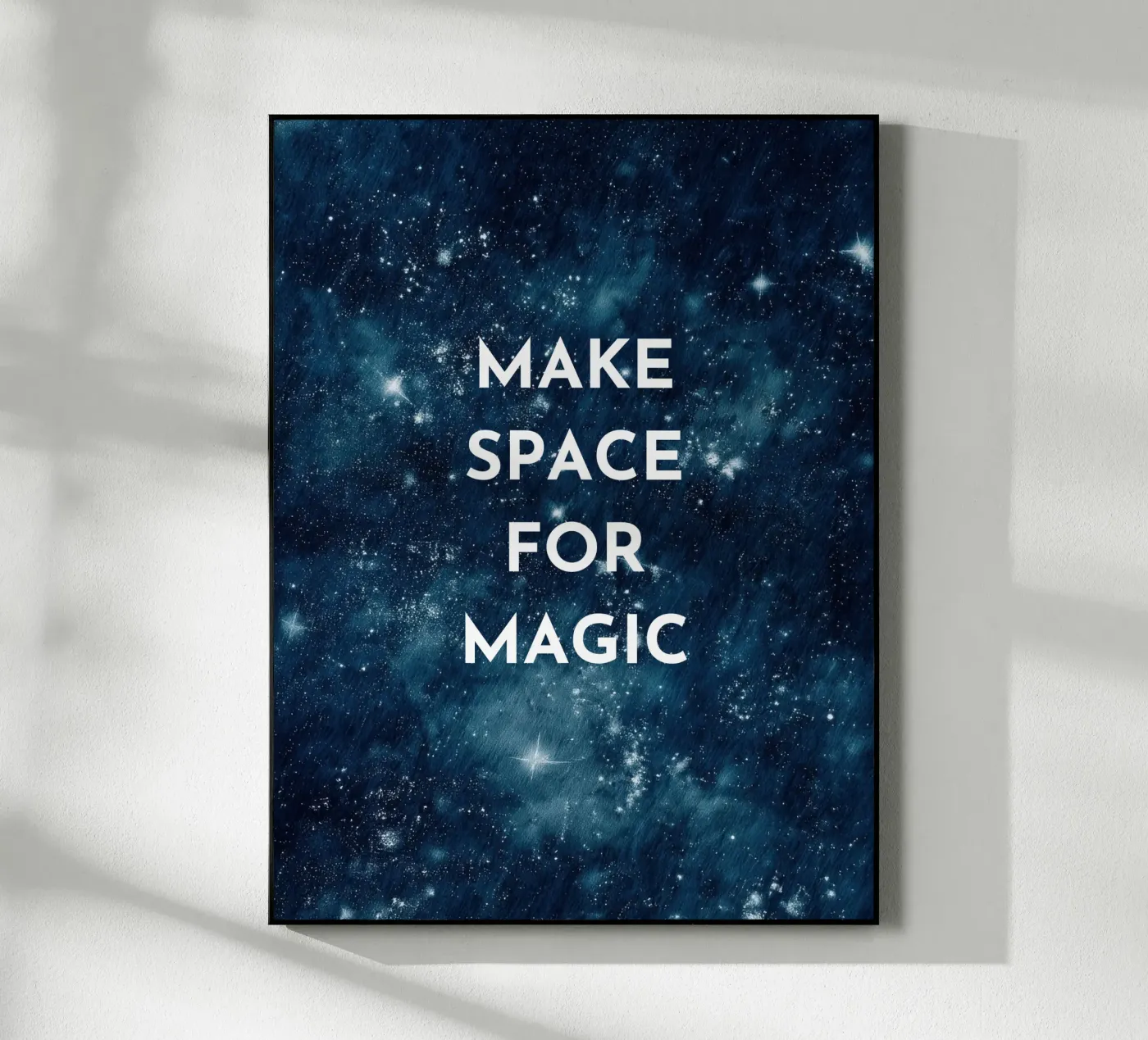 Make Space for Magic plexiglass da Words by Niki