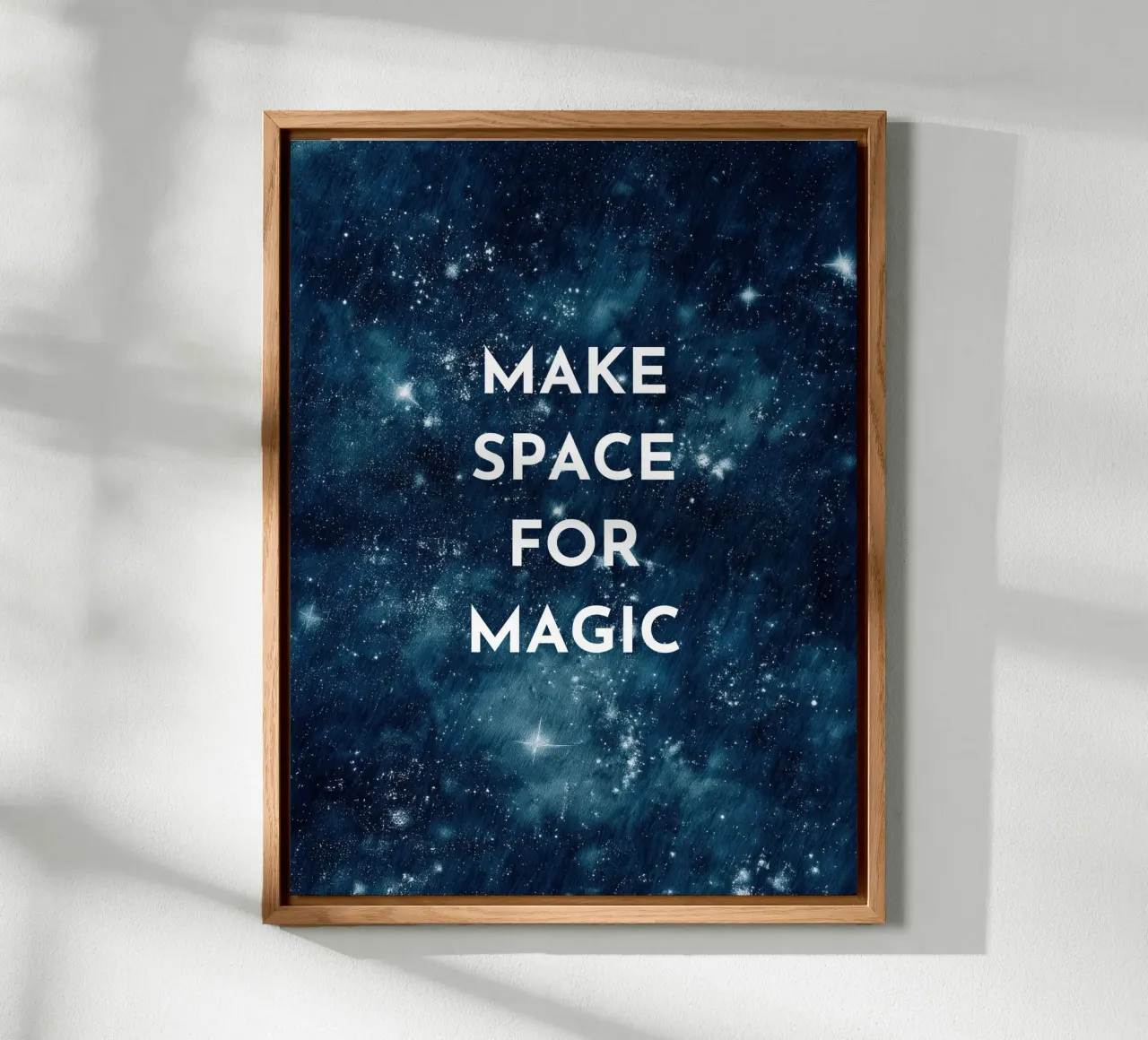 Make Space for Magic forex plate by Words by Niki