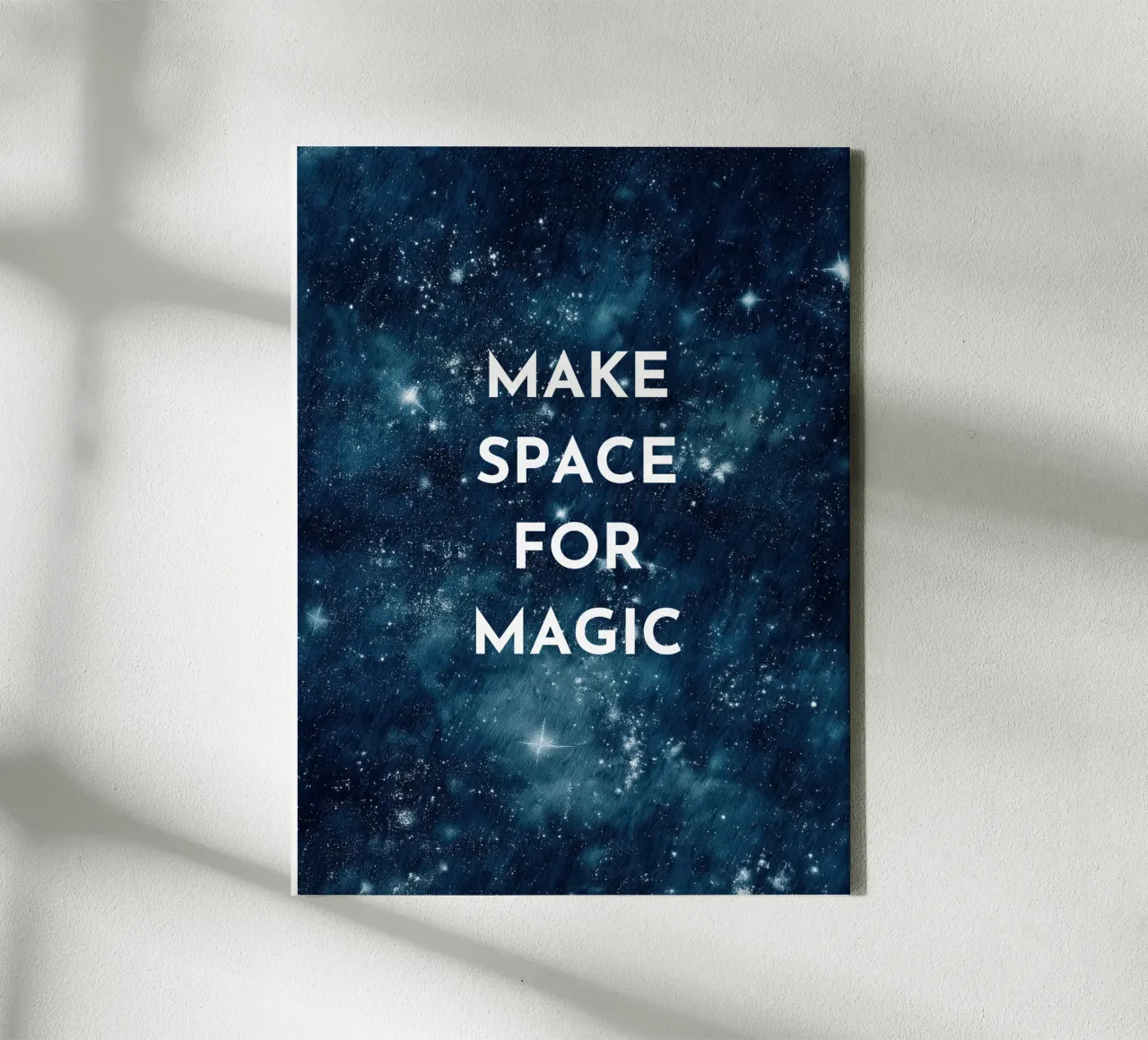 Fate spazio alla magia tela da Words by Niki