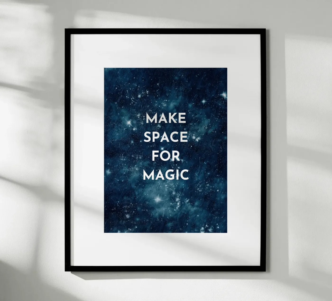 Make Space for Magic poster de Words by Niki