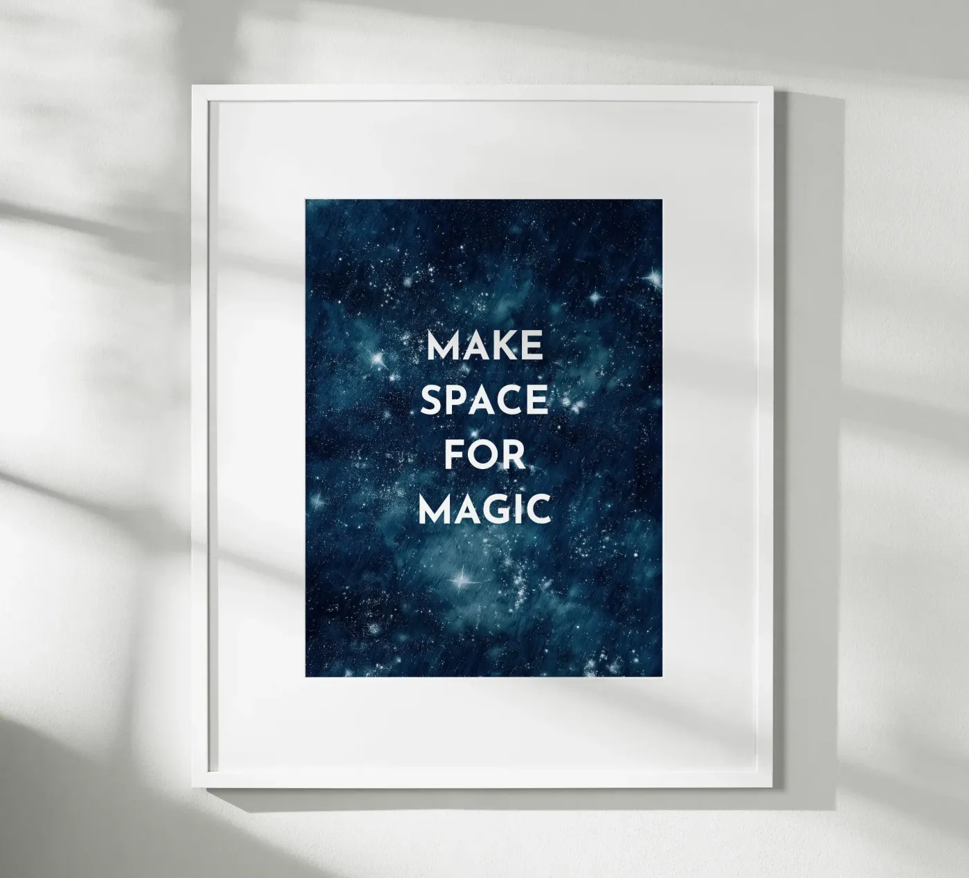 Make Space for Magic poster de Words by Niki