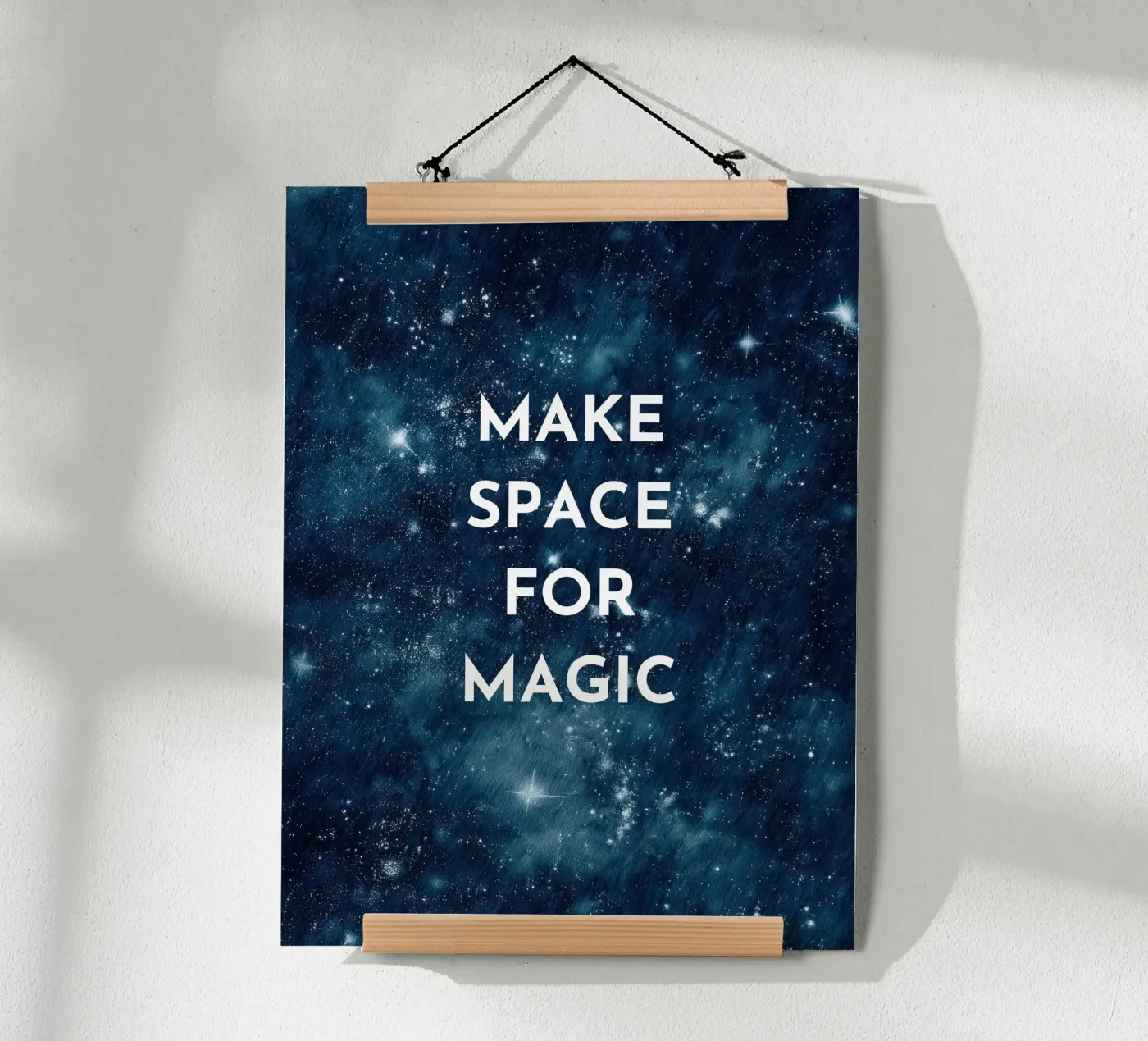 Make Space for Magic poster de Words by Niki