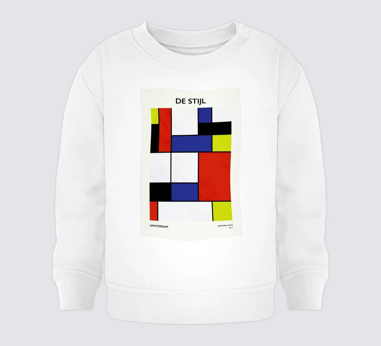 De Stijl felpa neonato da Pure