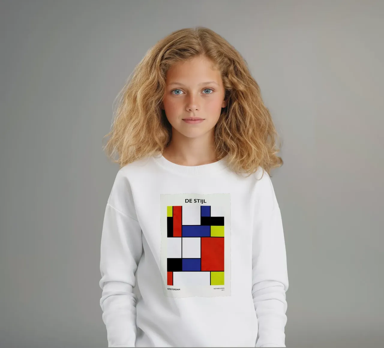 De Stijl felpa bambino da Pure