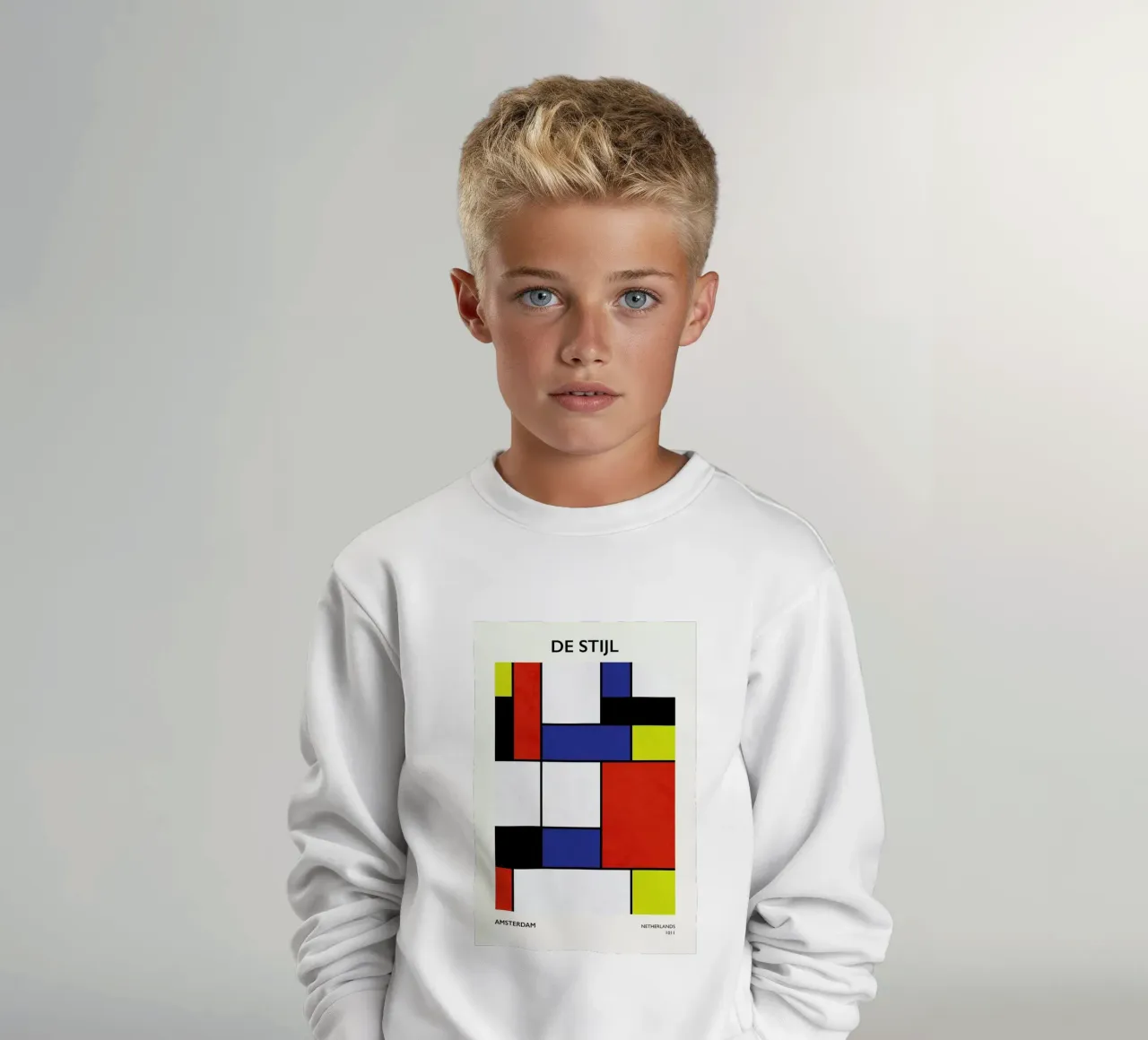 De Stijl felpa bambino da Pure
