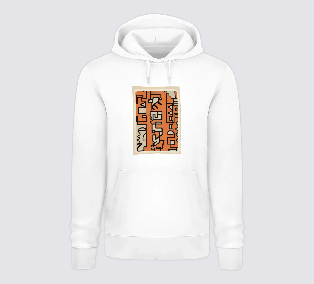 Abstract Line Movement 2 sudadera con capucha de Nadjaa